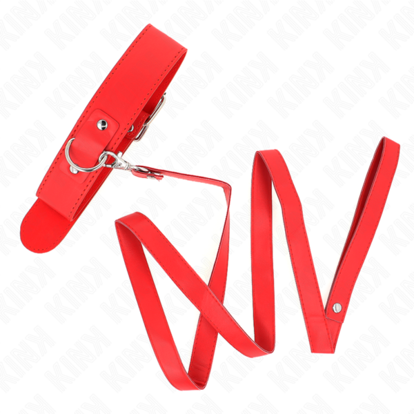KINK - COLAR COM CINTO 116 CM ALÇA ROJO AJUSTÁVEL 32-50 CM X 8 CM - Image 2