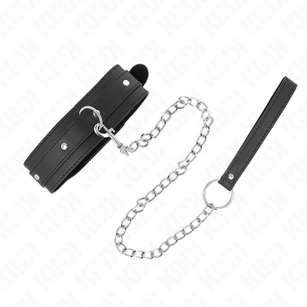 KINK - COLAR COM TRELA 65 CM 1 ANEL AJUSTÁVEL 38-49 CM X 5 CM - Image 2