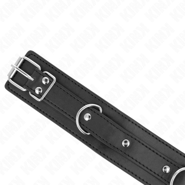 KINK - COLAR COM TRELA 65 CM 3 ANÉIS MODELO 1 AJUSTÁVEL 38-49 CM X 5 CM - Image 5