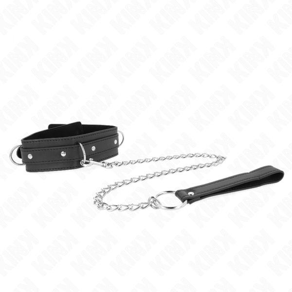 KINK - COLAR COM TRELA 65 CM 3 ANÉIS MODELO 1 AJUSTÁVEL 38-49 CM X 5 CM - Image 2