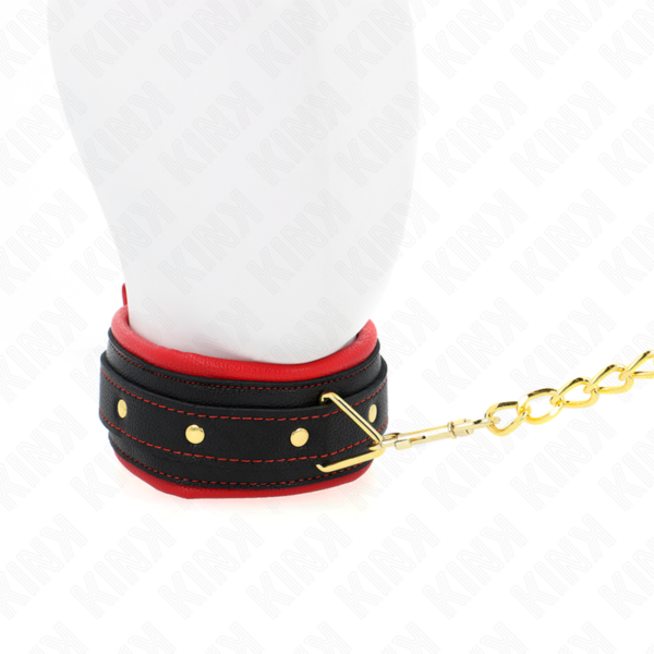 KINK - COLAR COM TRELA DE TECIDO LISO AJUSTÁVEL 33-48 CM X 5,7 CM - Image 5