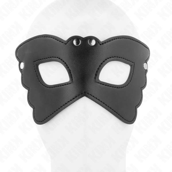 KINK - MÁSCARA DE COURO FORMA DE BORBOLETA 20 x 9 CM - Image 4