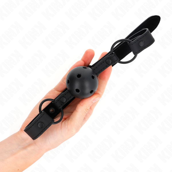 KINK - BOLA NEOPRENE 4,5 CM MORDAÇA 63,5 X 2 CM AJUSTÁVEL 41 X 59 CM - Image 3