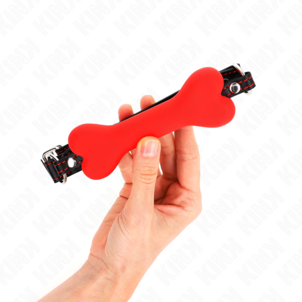 KINK - OSSO VERMELHO 12 CM MORDAÇA 63 x 2 CM - Image 2