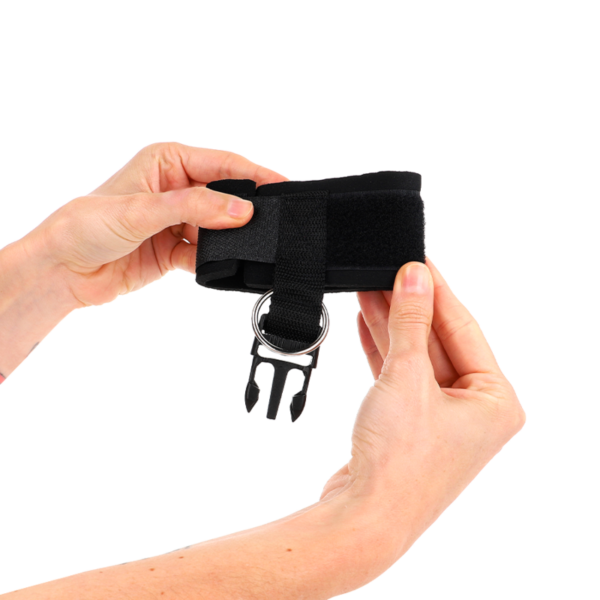 KINK - RETENÇÕES DE PULSO NEOPRENE HOOKLOOP FASTENER PRETO AJUSTÁVEIS 22-34 CM - Image 4