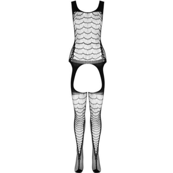 PASSION - BS 104 BODYSTOCKING PRETO TAMANHO ÚNICO - Image 3