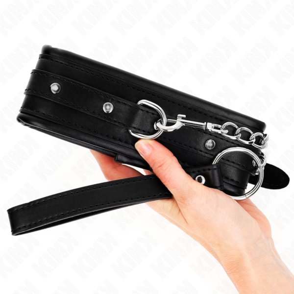 KINK - COLAR COM ALÇA DE FIVELA BRILHANTE 65 CM 48,5 CM X 5,3 CM - Image 4