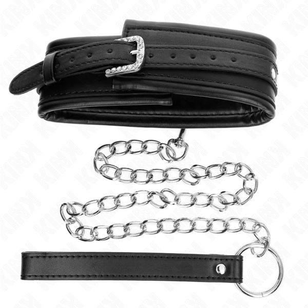 KINK - COLAR COM ALÇA DE FIVELA BRILHANTE 65 CM 48,5 CM X 5,3 CM - Image 5
