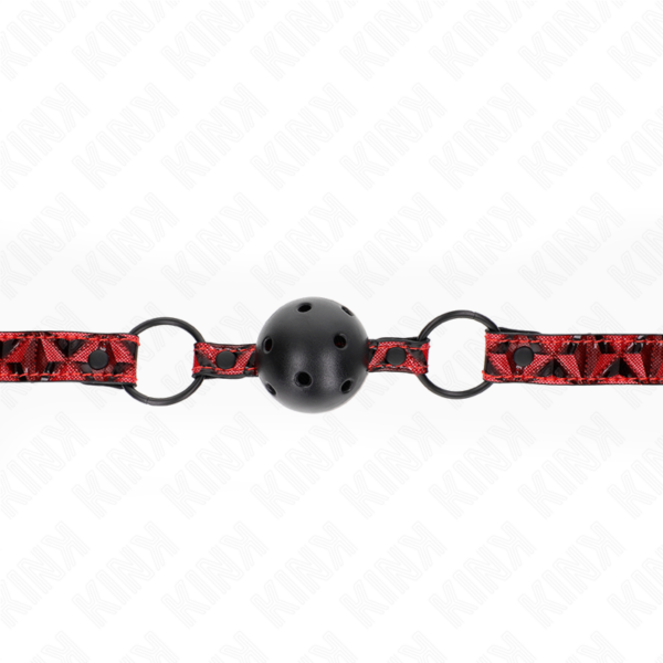 KINK - BOLA PADRÃO DIAMANTE 4,5 CM GAG MODELO 2 64,5 CM AJUSTÁVEL 42-60 CM - Image 4