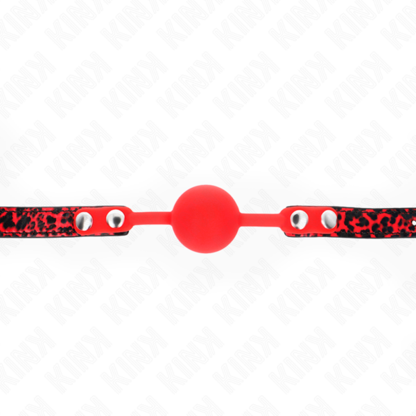 KINK - BOLA SILICONE 4 CM GAG MODELO 2 60 x 2 CM - Image 4