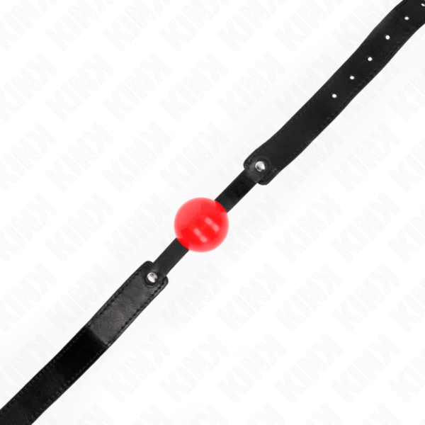 KINK - BOLA TPE MACIA 4 CM GAG MODELO 1 66 x 2,5 CM AJUSTÁVEL 41-61 CM - Image 3