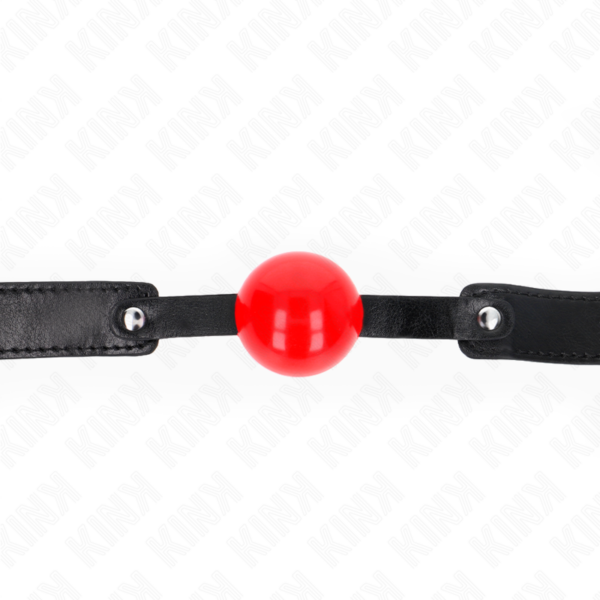 KINK - BOLA TPE MACIA 4 CM GAG MODELO 1 66 x 2,5 CM AJUSTÁVEL 41-61 CM - Image 4