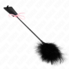 KINK - PENAS DE CÓCEGAS COM LAÇO DE FITA ROSA 49 CM - Image 2
