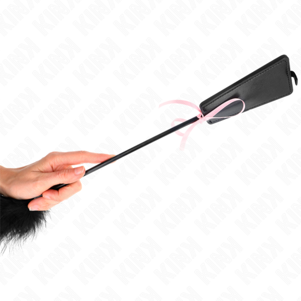 KINK - PENAS DE CÓCEGAS COM LAÇO DE FITA ROSA 49 CM - Image 5