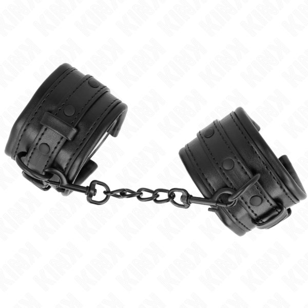 KINK - PUNHOS PRETOS AJUSTÁVEIS 20-30 CM X 6 CM - Image 2