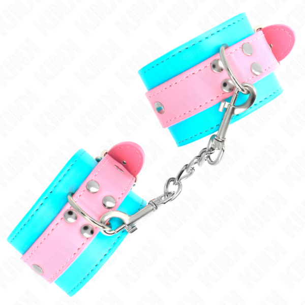 KINK - PULSO BONITO AZUL / ROSA AJUSTÁVEL 16-28 CM X 5 CM - Image 2