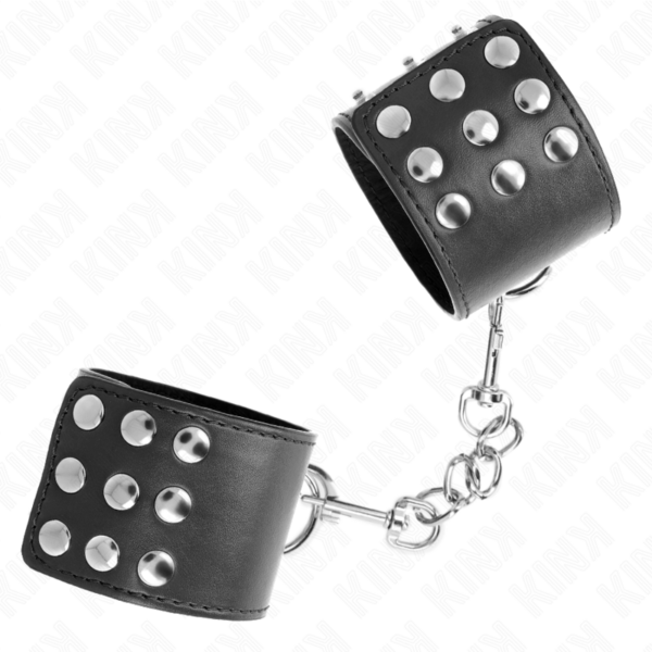 KINK - PULSO COM SNAP FASTEN PRETO AJUSTÁVEL 19-24 CM X 5,5 CM - Image 2