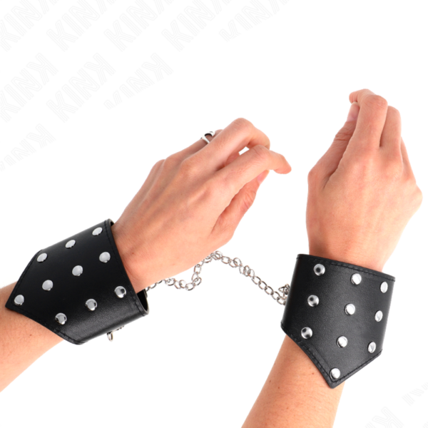 KINK - PULSEIRAS ESTILO PONTO PRETO COM CORRENTE AJUSTÁVEL ??17-23 CM X 8,5 CM - Image 4