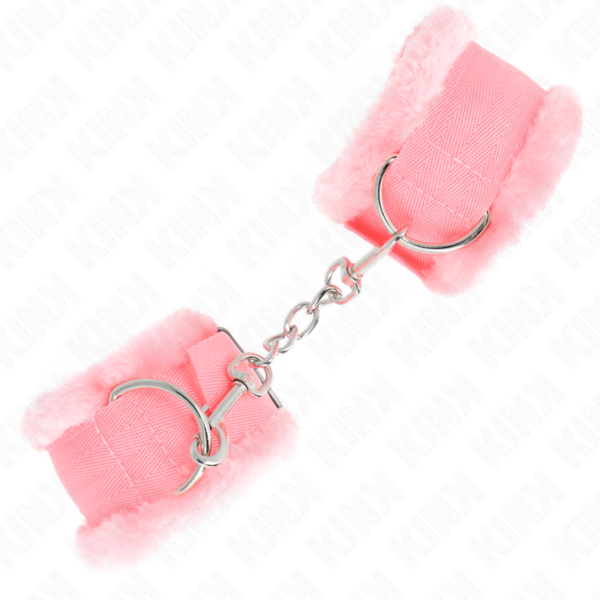 KINK - PULSO FORRO PELUDO ROSA AJUSTÁVEL 17-31 CM X 7 CM - Image 2
