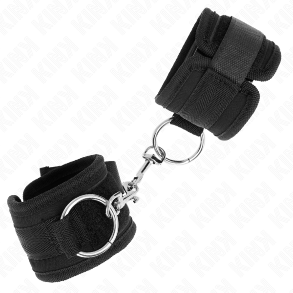 KINK - PUNHOS PRETOS AJUSTÁVEIS 18-35 CM X 6 CM - Image 2