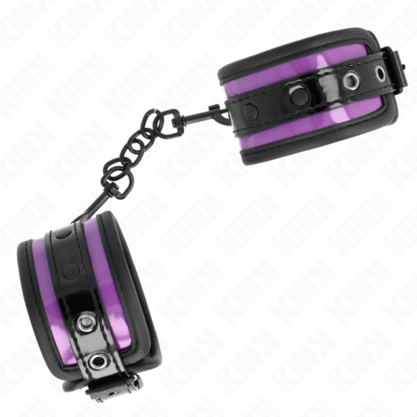 KINK - PUNHOS DE NEOPRENE ROXO CLARO AJUSTÁVEIS 21-28 CM X 5 CM - Image 2