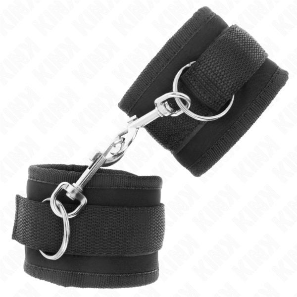 KINK - PULSO NYLON BIND HOOKLOOP PRETO MODELO 2 AJUSTÁVEL 18-35 CM X 6 CM - Image 2