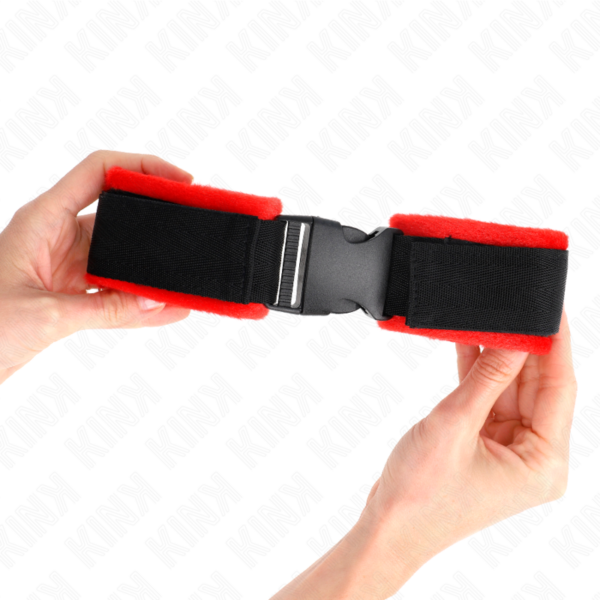 KINK - RETENÇÕES DE PULSO NYLON BIND HOOKLOOP PRETO MODELO 1 AJDUSTÁVEL 25-35 CM X 6 CM - Image 3