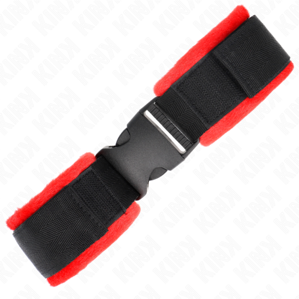 KINK - RETENÇÕES DE PULSO NYLON BIND HOOKLOOP PRETO MODELO 1 AJDUSTÁVEL 25-35 CM X 6 CM - Image 2