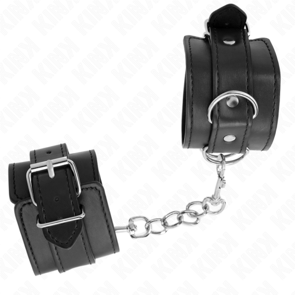 KINK - PULSO SIMPLES PRETO AJUSTÁVEL 20-23 CM X 5,5 CM - Image 2