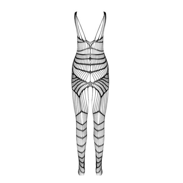 PASSION - BS 102 BODYSTOCKING PRETO TAMANHO ÚNICO - Image 4