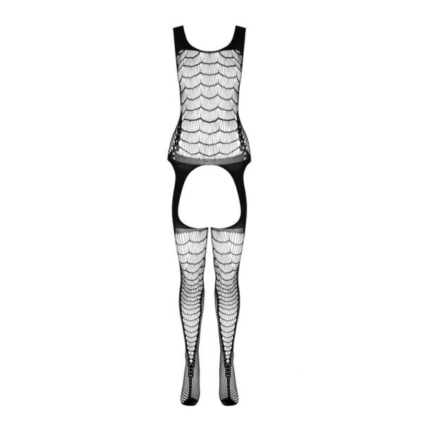 PASSION - BS 104 BODYSTOCKING BRANCO TAMANHO ÚNICO - Image 3