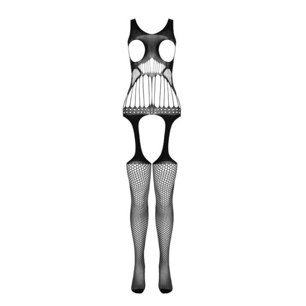 PASSION - BS 106 BODYSTOCKING BRANCO TAMANHO ÚNICO - Image 4