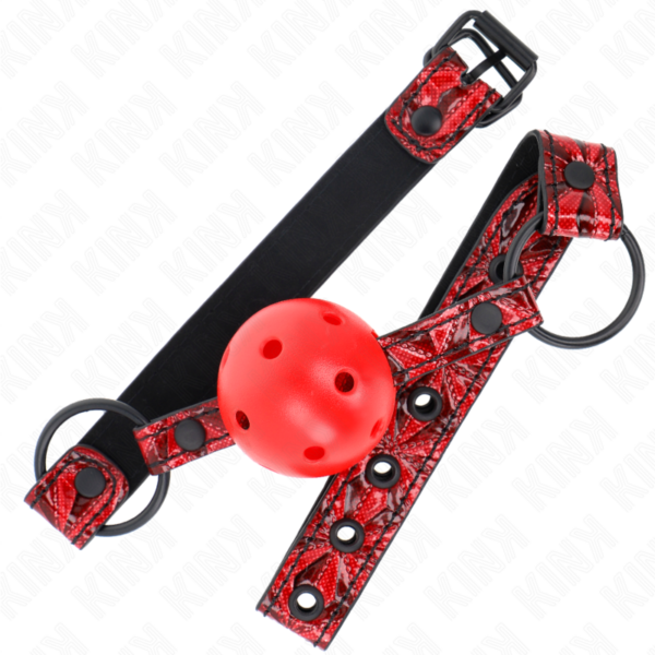KINK - BOLA PADRÃO DIAMANTE 4,5 CM GAG MODELO 1 64,5 CM AJUSTÁVEL 42-60 CM - Image 2
