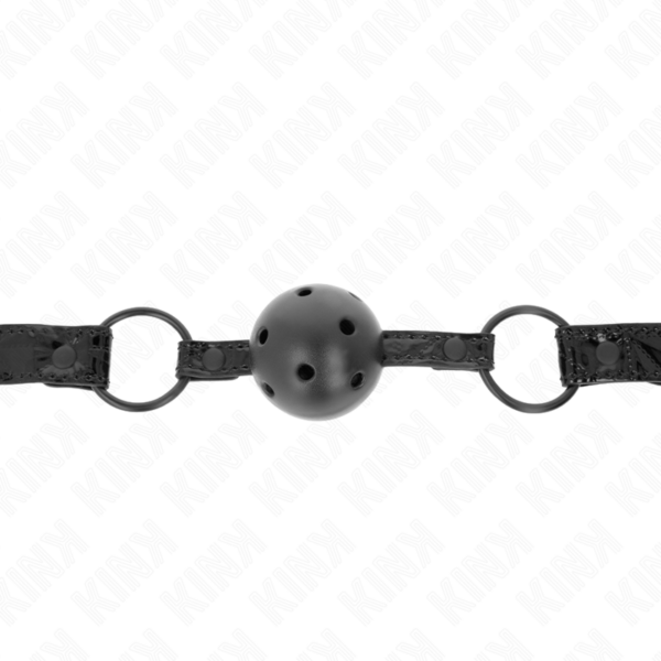 KINK - BOLA PADRÃO DIAMANTE 4,5 CM GAG MODELO 3 64,5 CM AJUSTÁVEL 42-60 CM - Image 3