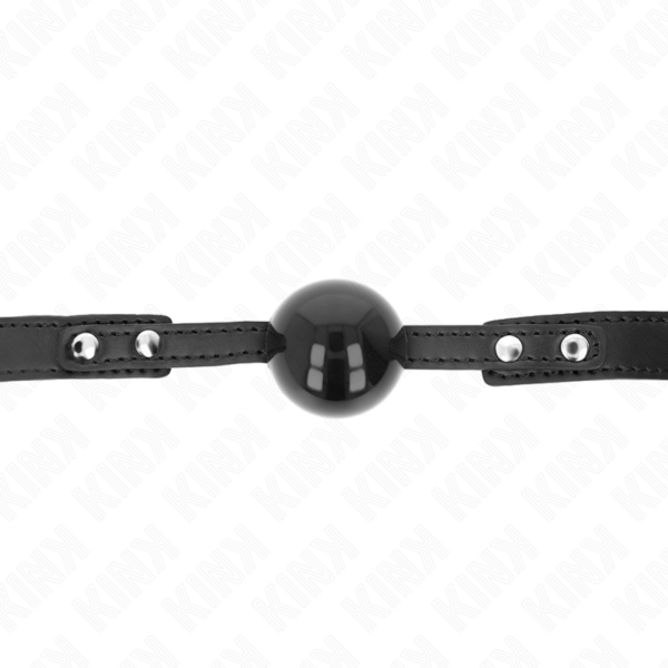 KINK - BOLA TPE MACIA 4 CM GAG MODELO 3 60 x 2 CM AJUSTÁVEL 37-52 CM - Image 3