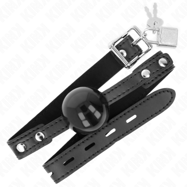 KINK - BOLA TPE MACIA 4 CM GAG MODELO 3 60 x 2 CM AJUSTÁVEL 37-52 CM - Image 2