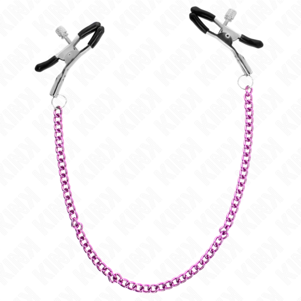 KINK - GRAMPOS DE CORRENTE ROXO 30 CM - Image 3