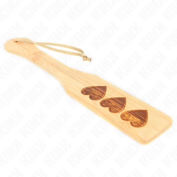 KINK - PALETE DE BAMBU DESIGN CORAÇÃO 32 X 5,5 CM - Image 3