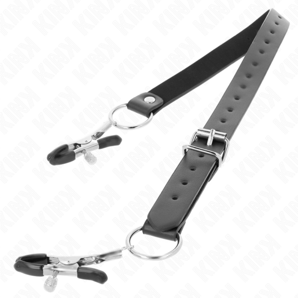 KINK - 4 PINÇAS DE CLITÓRIS AJUSTÁVEIS 34-48 CM - Image 2