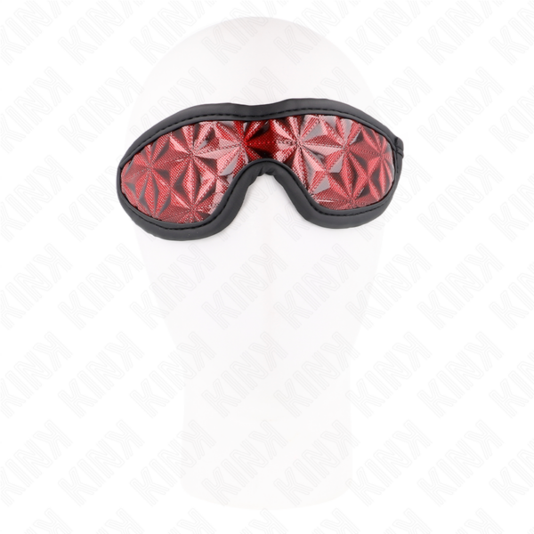 KINK - FAIXA DE CABEÇA PADRÃO DIAMANTE VERMELHO 20,5 x 6 CM - Image 2