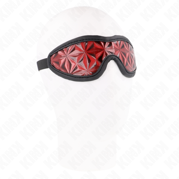 KINK - FAIXA DE CABEÇA PADRÃO DIAMANTE VERMELHO 20,5 x 6 CM - Image 3