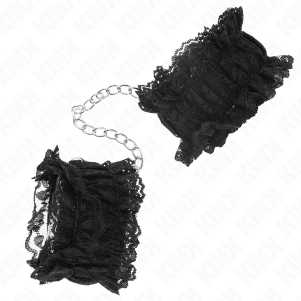 KINK - RETENÇÕES DE PULSO ELÁSTICAS DE RENDA NEGRO - Image 3