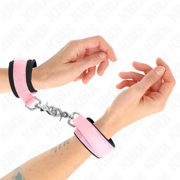 KINK - PUNHOS DE NEOPRENE AJUSTÁVEIS ROSA AJUSTÁVEIS 22-34 CM - Image 4