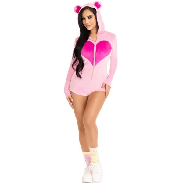 LEG AVENUE - BODY URSO DE VELUDO ROSA S - Image 5