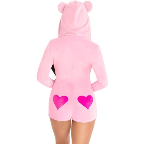 LEG AVENUE - BODY URSO DE VELUDO ROSA S - Image 4