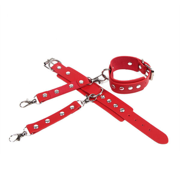 SUBBLIME - 953706 ALGEMAS COM CINTO BONDAGE VERMELHO TAMANHO ÚNICO - Image 5