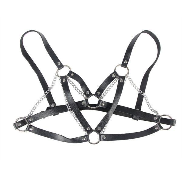 SUBBLIME - 953713 PUNK BONDAGE CINTO FIVELA DE METAL PRETO TAMANHO ÚNICO - Image 4
