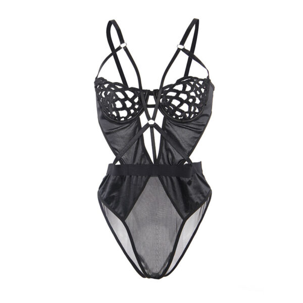 SUBBLIME - 954055 BODY SEXY DE RENDA PRETO S/M - Image 5