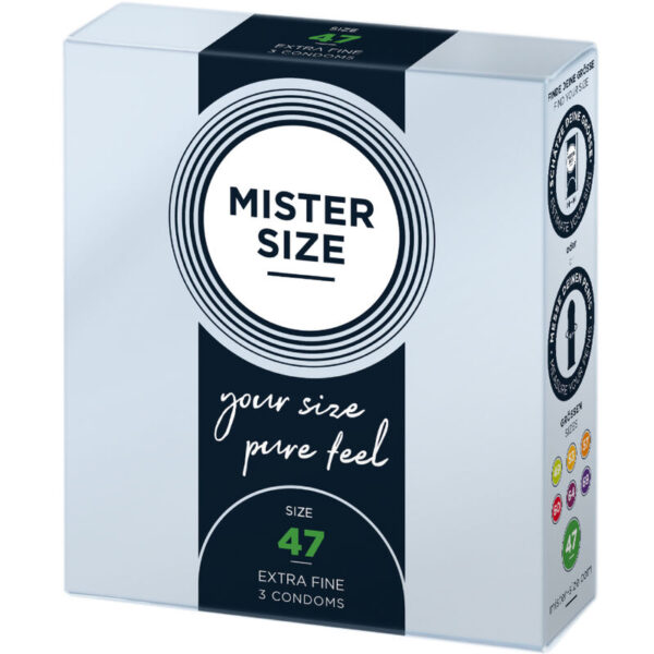 MISTER SIZE - PRESERVATIVOS TAMANHO XS 47 MM (3 UNIDADES) - Image 2