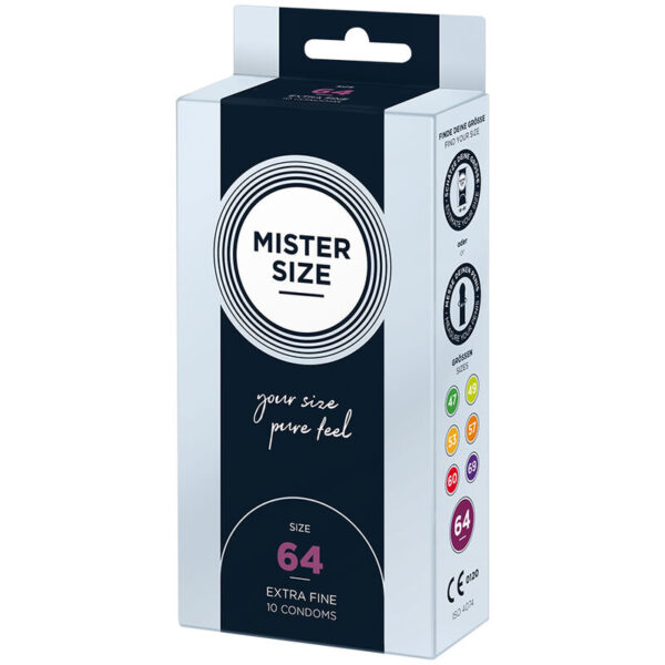 MISTER SIZE - PRESERVATIVOS TAMANHO XXL 64 MM (10 UNIDADES) - Image 2